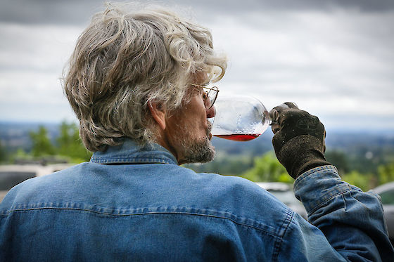 Winemaker John Paul, Cameron Winery, Dundee Oregon | © Matt Giraud Photography