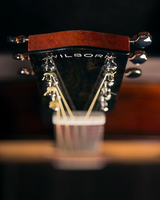 A meticulously crafted Wilborn guitar | © Matt Giraud Photography