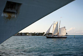 Old ships meet the new, Key West Florida | © Matt Giraud Photography