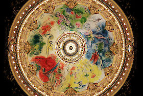 Marc Chagall ceiling, Palais Garnier Opéra, Paris, France | © Matt Giraud Photography